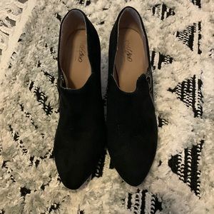 Mossimo Supply Co - Black Heel Booties - Size 8